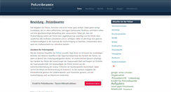 Desktop Screenshot of besoldung-polizeibeamte.de