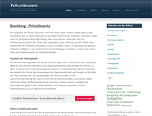 Tablet Screenshot of besoldung-polizeibeamte.de